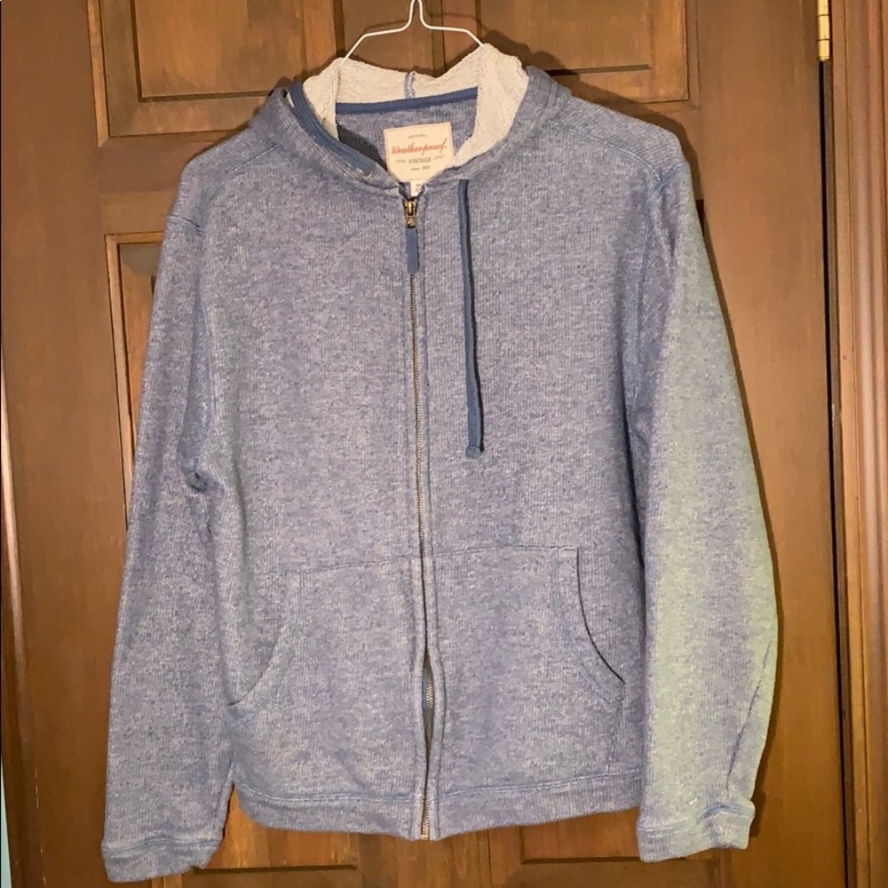 Men’s blue/grey hoodie